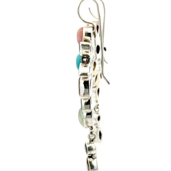NICKY BUTLER LIMITED EDITION RAJ COLLECTION 925 Sterling Silver NB Earrings 3